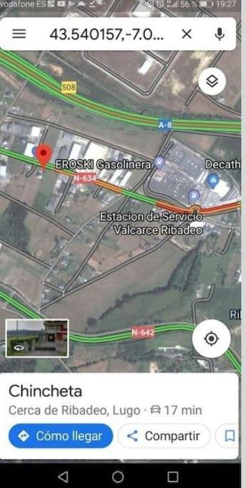 Apartamento En Las Afueras Ribadeo Eksteriør bilde