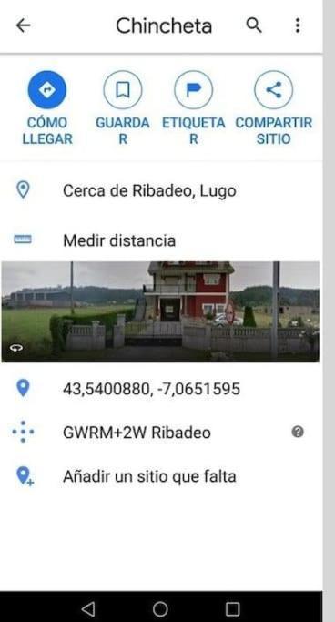 Apartamento En Las Afueras Ribadeo Eksteriør bilde